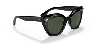 Oliver Peoples Laiya with Black frame and Green lenses - image 3
