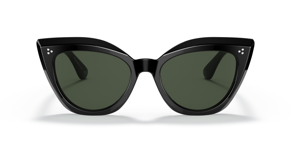 Oliver Peoples Laiya con montatura Nero e lenti  Verde - L'immagine 2
