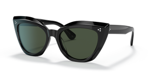 Oliver Peoples Laiya with Black frame and Green lenses - image 1