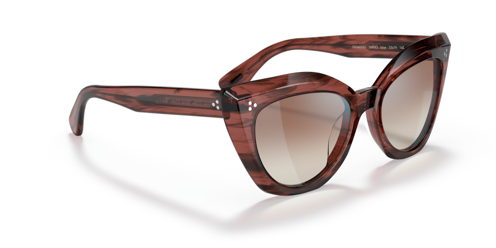 Oliver Peoples Laiya with Merlot Smoke frame and Brown lenses - image 3