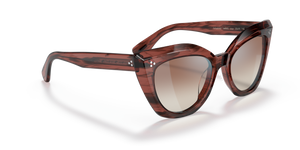 Oliver Peoples Laiya con montatura Fumo Merlot e lenti  Marrone - L'immagine 3