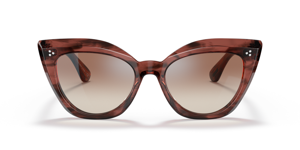 Oliver Peoples Laiya with Merlot Smoke frame and Brown lenses - image 2