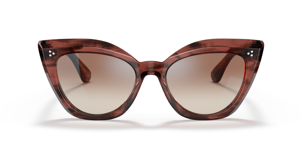 Oliver Peoples Laiya con montatura Fumo Merlot e lenti  Marrone - L'immagine 2