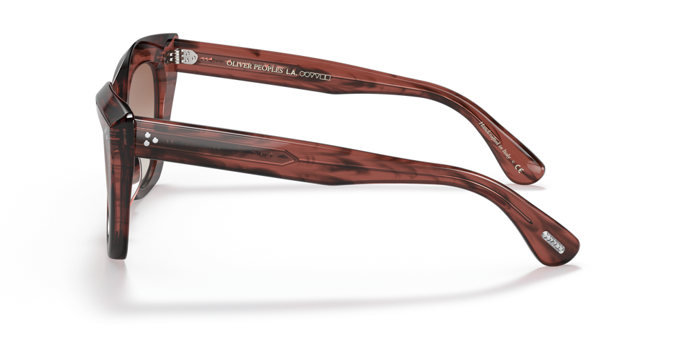 Oliver Peoples Laiya with Merlot Smoke frame and Brown lenses - image 4