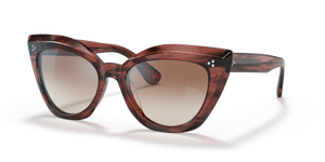 Oliver Peoples Laiya with Merlot Smoke frame and Brown lenses - image 1