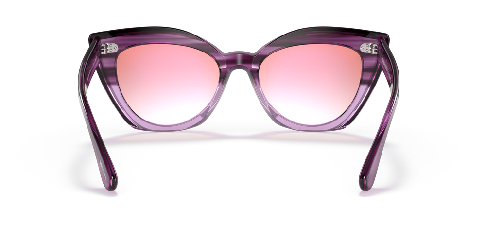 Sie Oliver Peoples Laiya mit Jacaranda Verlauf Gestell und Rosa Gläsern - Bild 5