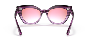 Sie Oliver Peoples Laiya mit Jacaranda Verlauf Gestell und Rosa Gläsern - Bild 5