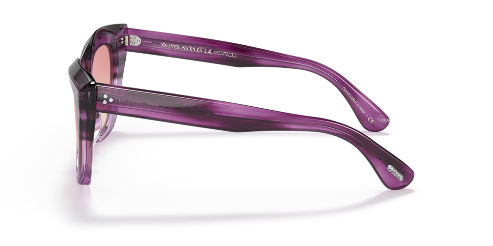Oliver Peoples Laiya with Jacaranda Gradient frame and Soft Pink