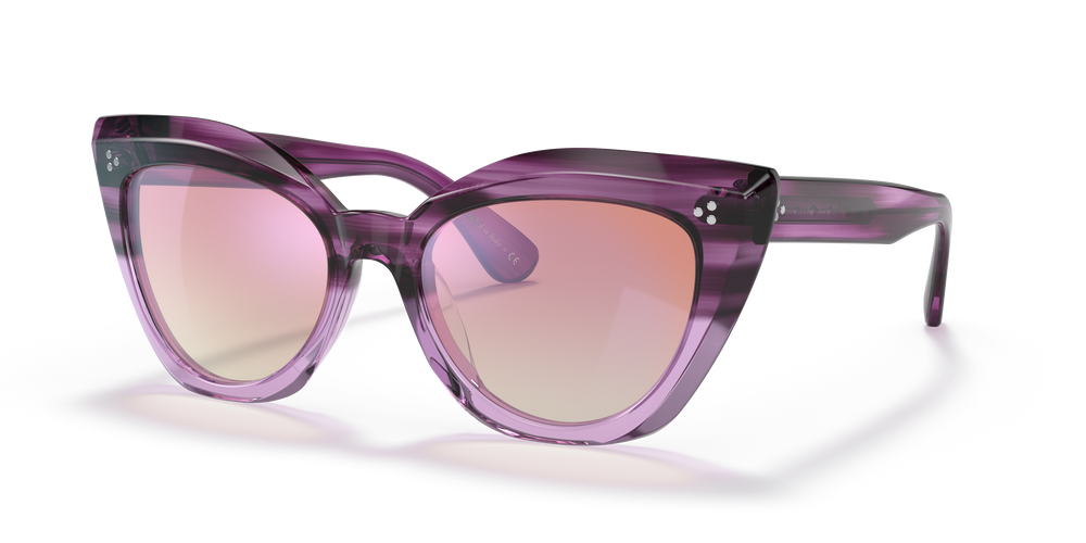 Oliver Peoples Laiya with Jacaranda Gradient frame and Pink lenses - Image 5