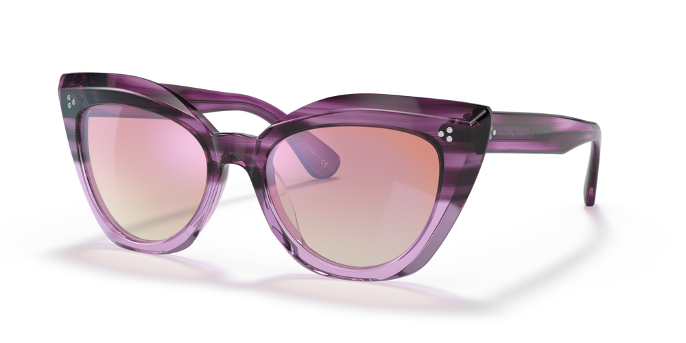 Oliver Peoples Laiya with Jacaranda Gradient frame and Pink lenses - image 5
