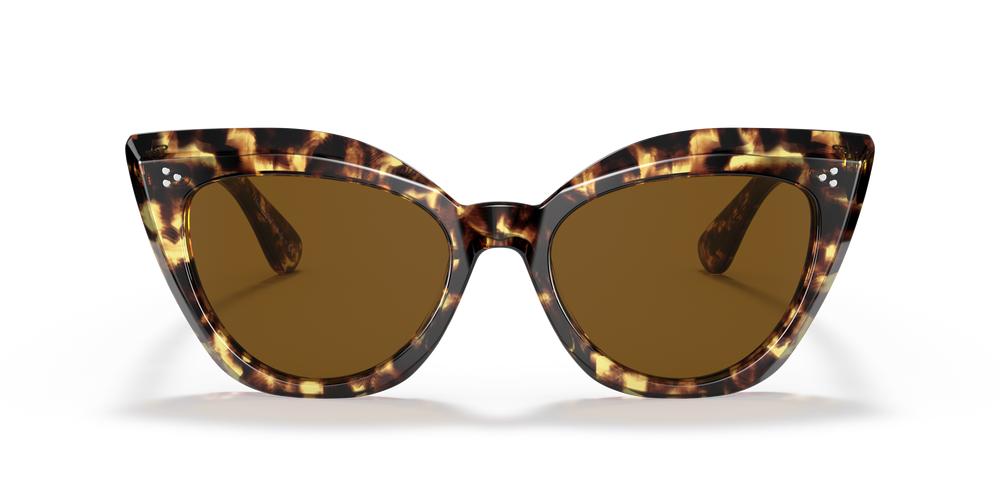 Sie Oliver Peoples Laiya mit 382 Gestell und Braun Gläsern - Bild 2