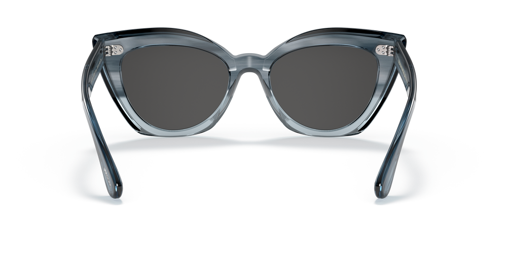 Sie Oliver Peoples Laiya mit Dusk Blue VSB Gestell und Grau Gläsern - Das Bild 5