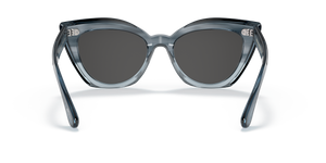 Sie Oliver Peoples Laiya mit Dusk Blue VSB Gestell und Grau Gläsern - Das Bild 5