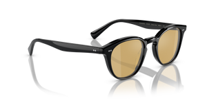 Sie Oliver Peoples Desmon Sun Limited Edition mit Schwarz Gestell und Gelb Gläsern - bild 3