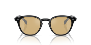 Sie Oliver Peoples Desmon Sun Limited Edition mit Schwarz Gestell und Gelb Gläsern - bild 2
