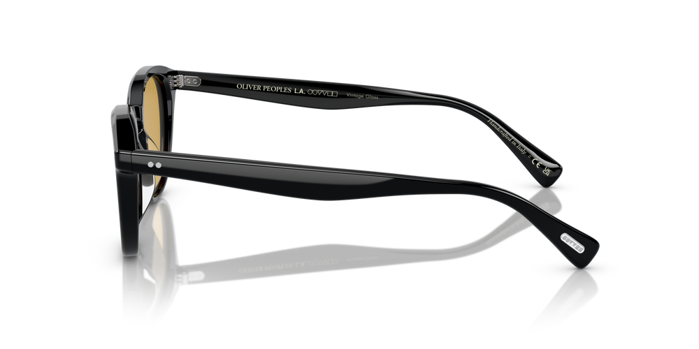 Sie Oliver Peoples Desmon Sun Limited Edition mit Schwarz Gestell und Gelb Gläsern - bild 4