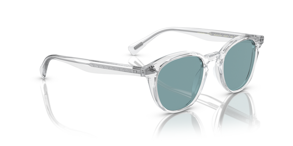 Oliver Peoples Desmon Sun with Crystal frame and Green lenses - image 3