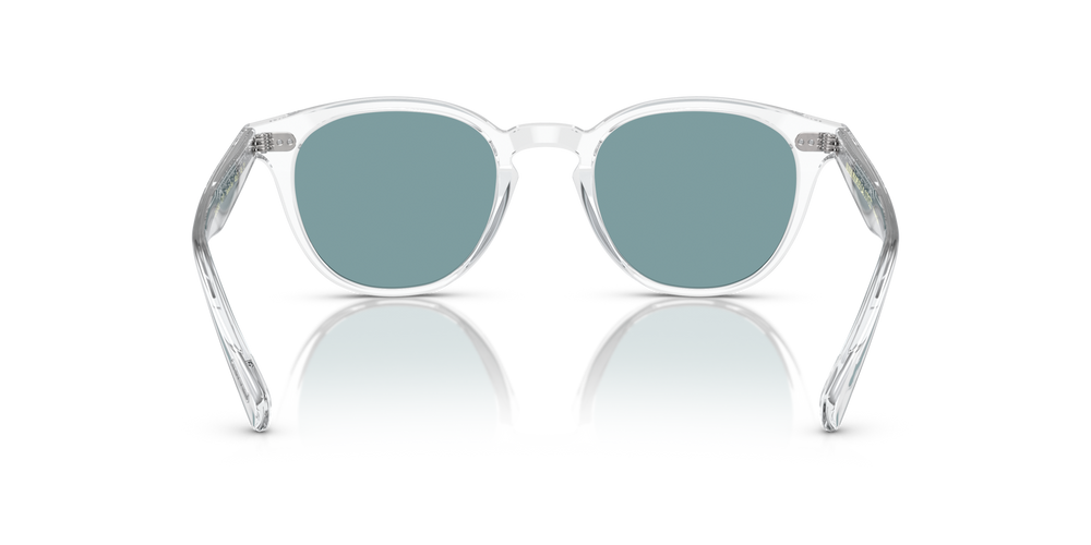 Oliver Peoples Desmon Sun with Crystal frame and Green lenses - image 5