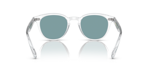 Oliver Peoples Desmon Sun with Crystal frame and Green lenses - image 5