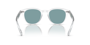 Oliver Peoples Desmon Sun with クリスタル frame and グリーン lenses - 画像5