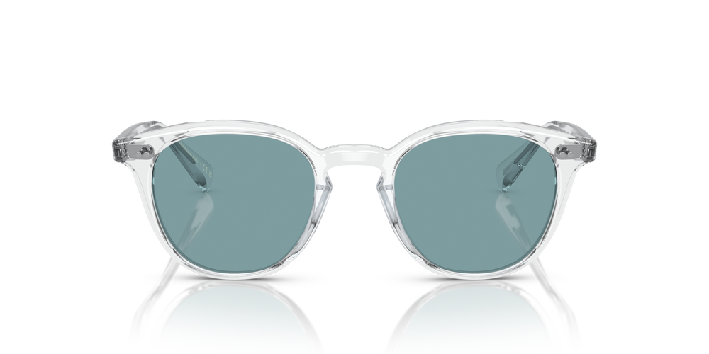 Oliver Peoples Desmon Sun with Crystal frame and Green lenses - image 2