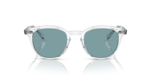 Oliver Peoples Desmon Sun with Crystal frame and Green lenses - image 2