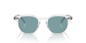 Oliver Peoples Desmon Sun with Crystal frame and Green lenses - Image 2