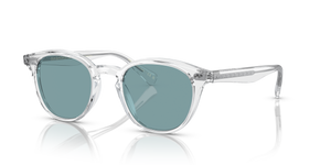 Oliver Peoples Desmon Sun with クリスタル frame and グリーン lenses - 画像1