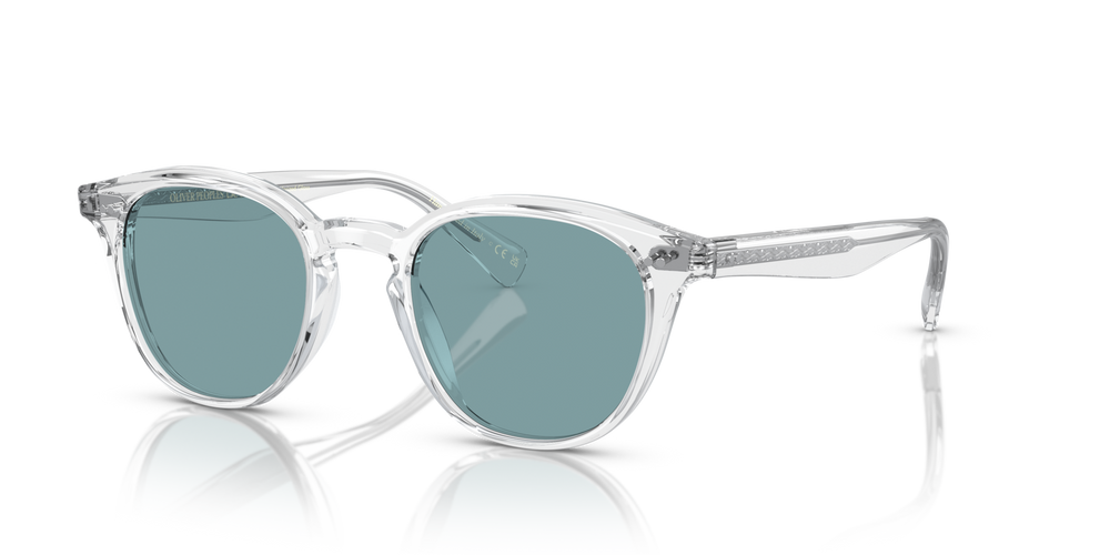 Sie Oliver Peoples Desmon Sun mit Kristall Gestell und Grün Gläsern - bild 2