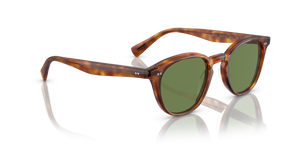 Oliver Peoples Desmon Sun with Semi-Matte LBR frame and Green lenses - Image 3