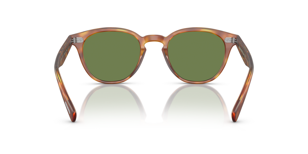 Oliver Peoples Desmon Sun con montatura LBR semi-opaco e lenti  Verde - L'immagine 5