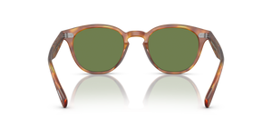 Oliver Peoples Desmon Sun con montatura LBR semi-opaco e lenti  Verde - L'immagine 5