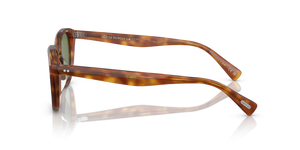 Oliver Peoples Desmon Sun with Semi-Matte LBR frame and Green lenses - Image 4