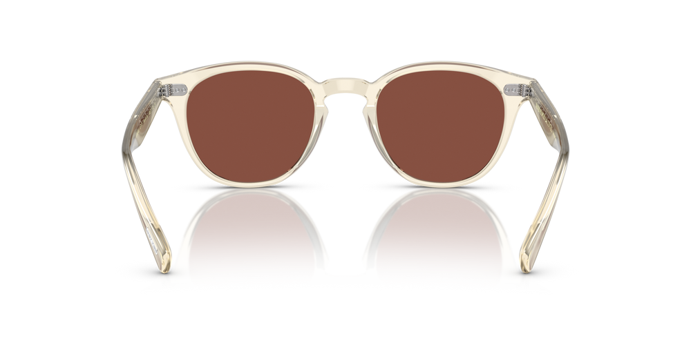 Oliver Peoples Desmon Sun Limited Edition with Pale Citrine frame and Red lenses - image 5