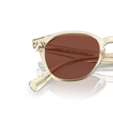 Oliver Peoples Desmon Sun Limited Edition with Pale Citrine frame and Red lenses - Variant