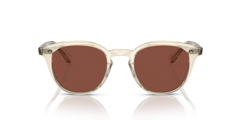 Oliver Peoples Desmon Sun Limited Edition avec une monture Citrine pâle et des verres Rouge - image 2