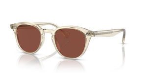 Oliver Peoples Desmon Sun Limited Edition with Pale Citrine frame and Red lenses - image 1