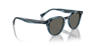 Oliver Peoples Desmon Sun with Dark Blue VSB frame and Grey lenses - Image 3