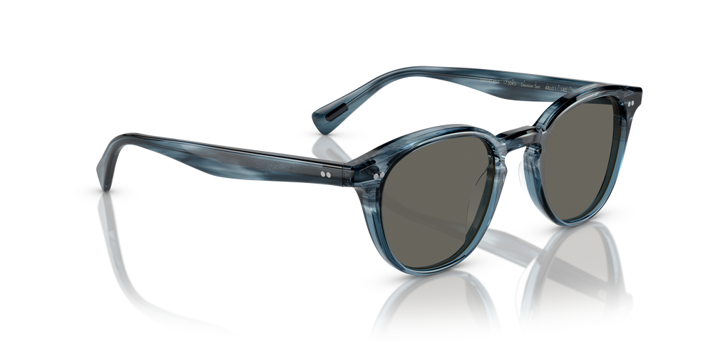 Oliver Peoples Desmon Sun with Dark Blue VSB frame and Carbon Grey
