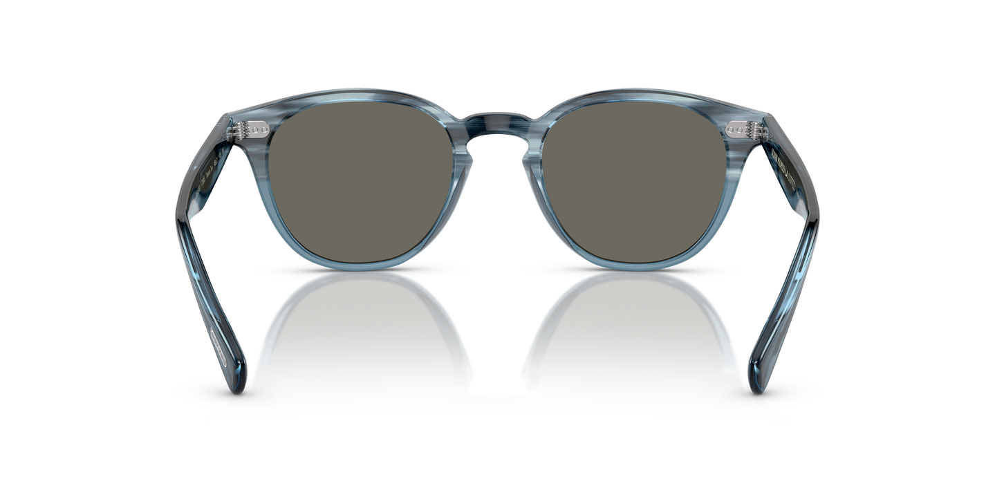 Oliver Peoples Desmon Sun with Dark Blue VSB frame and Carbon Grey