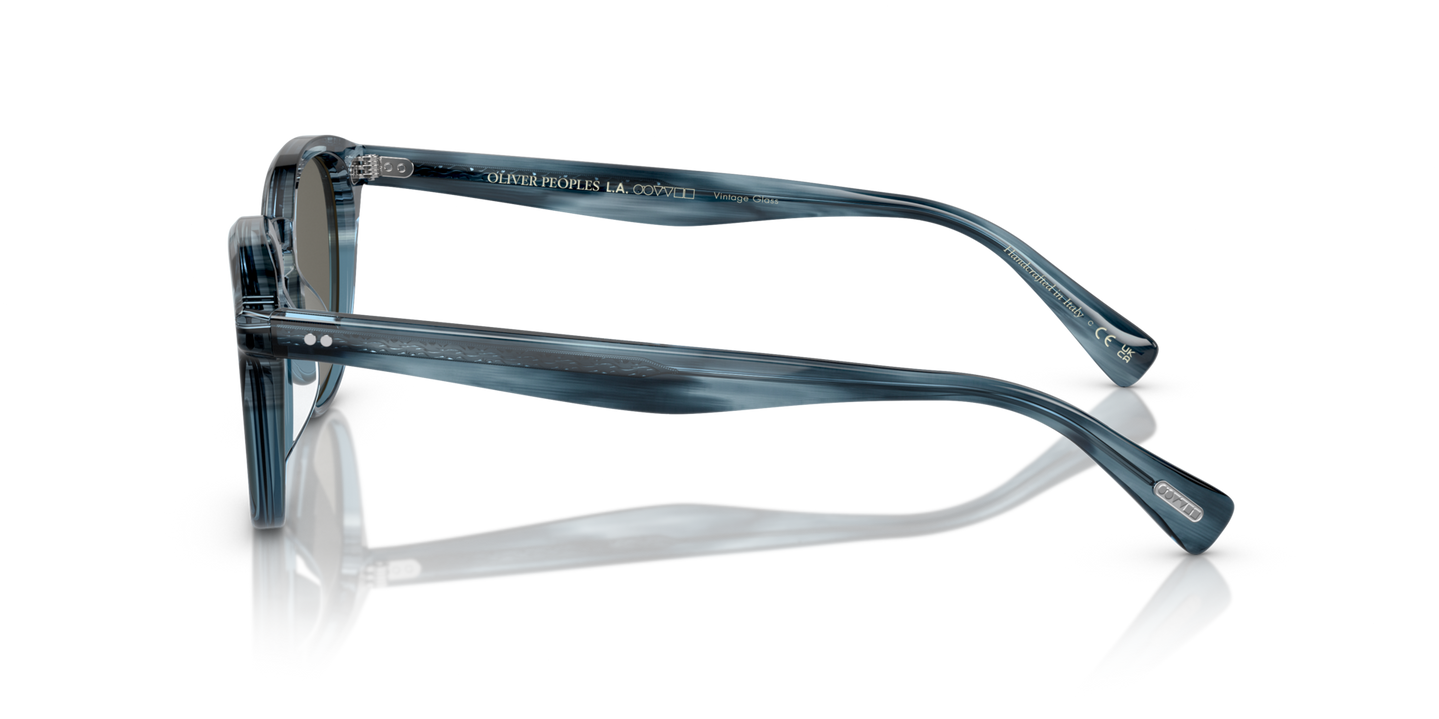 Oliver Peoples Desmon Sun with Dark Blue VSB frame and Grey lenses - Image Genuine Pins