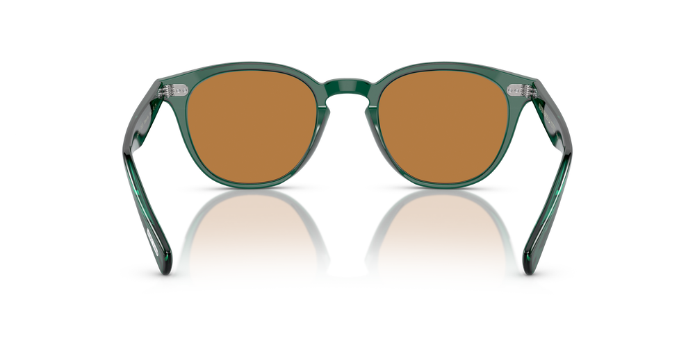 Oliver Peoples Desmon Sun Limited Edition with Translucent Dark Teal frame and Brown lenses - Image 5