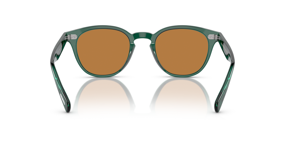 Oliver Peoples Desmon Sun Limited Edition with Translucent Dark Teal frame and Brown lenses - image 5