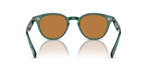 Oliver Peoples Desmon Sun Limited Edition with Translucent Dark Teal frame and Brown lenses - Image 5