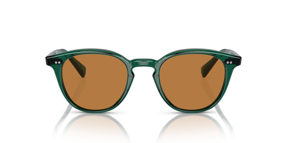 Oliver Peoples Desmon Sun Limited Edition with Translucent Dark Teal frame and Brown lenses - Image 2