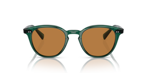 Oliver Peoples Desmon Sun Limited Edition with Translucent Dark Teal frame and Brown lenses - Image 2