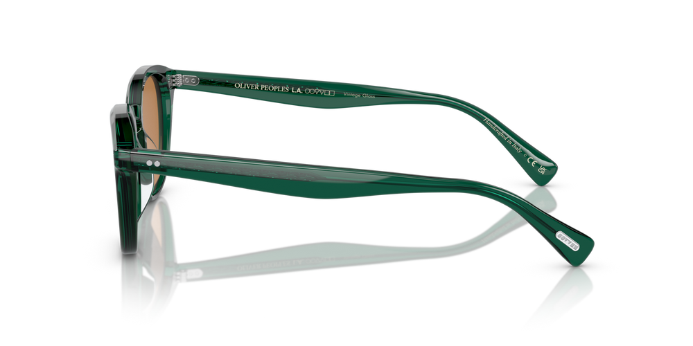 Oliver Peoples Desmon Sun Limited Edition avec une monture Turquoise foncé translucide et des verres Brun - image 4