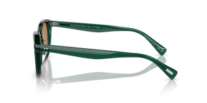 Oliver Peoples Desmon Sun Limited Edition with Translucent Dark Teal frame and Brown lenses - Image 4