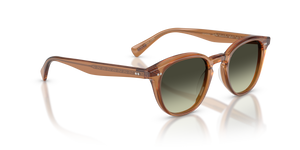 Oliver Peoples Desmon Sun Exclusive with Semi-Matte Carob frame and Green lenses - image 3