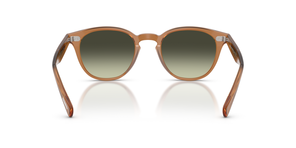 Oliver Peoples Desmon Sun Exclusive avec une monture Caroube semi-mat et des verres Vert - image 5